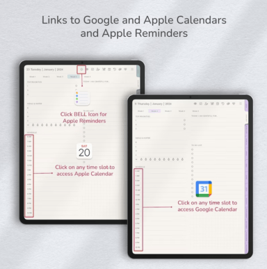 2025 Undated Digital Planner