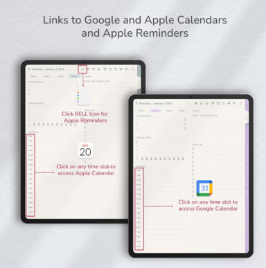 2025 Undated Digital Planner